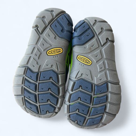 Keen Chandler CNX Trail Shoes Navy & Green size 6 Outdoor Shoes Gorpcore - Picture 9 of 11